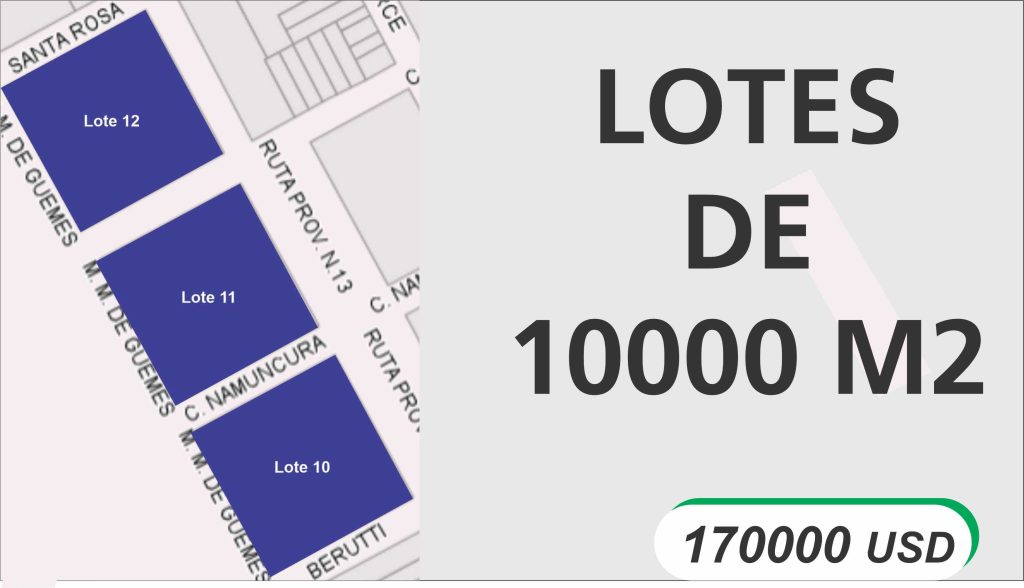 Lote 10, 11 y 12, El Trébol
